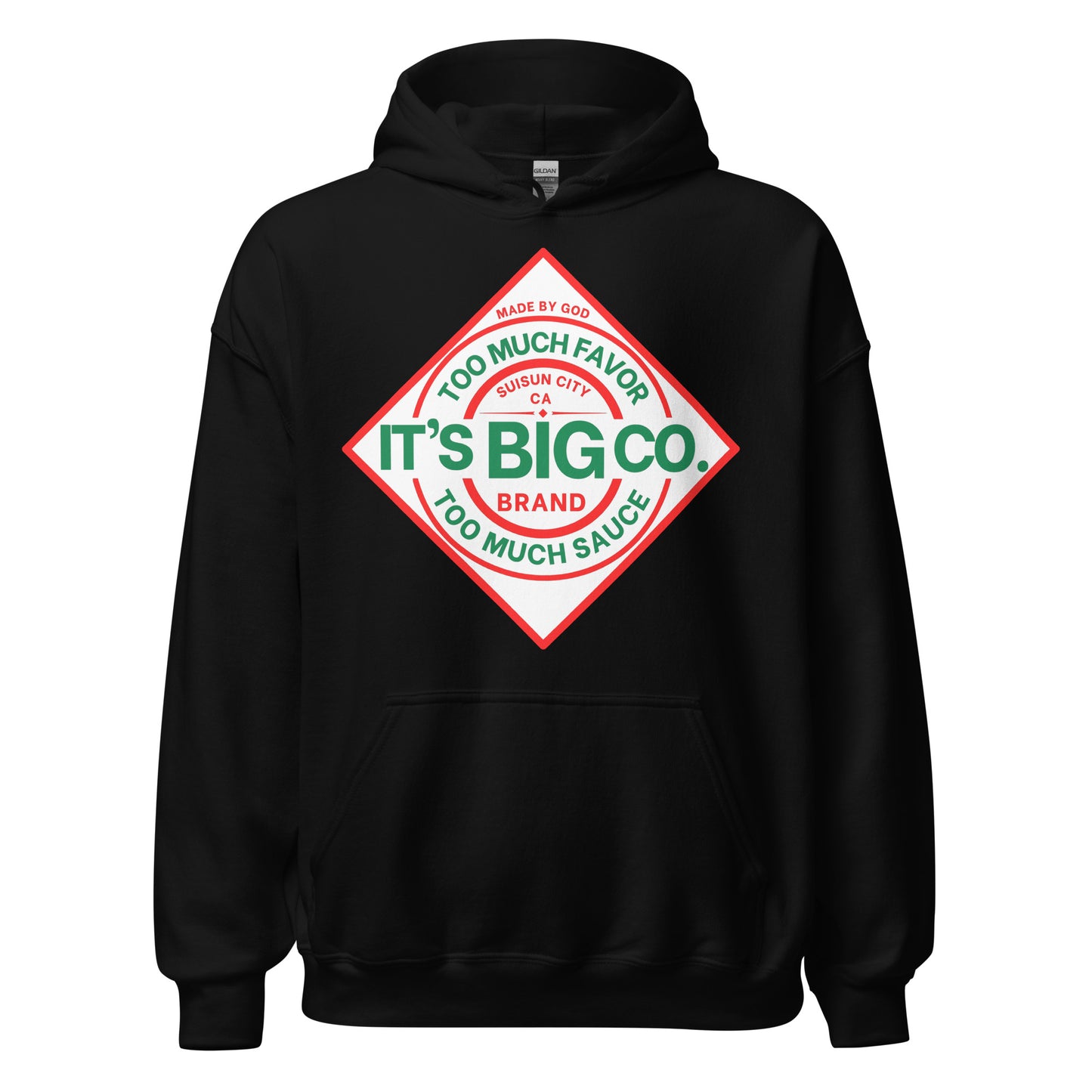 IT'S BIG CO (TOO MUCH SAUCE) HOODIES