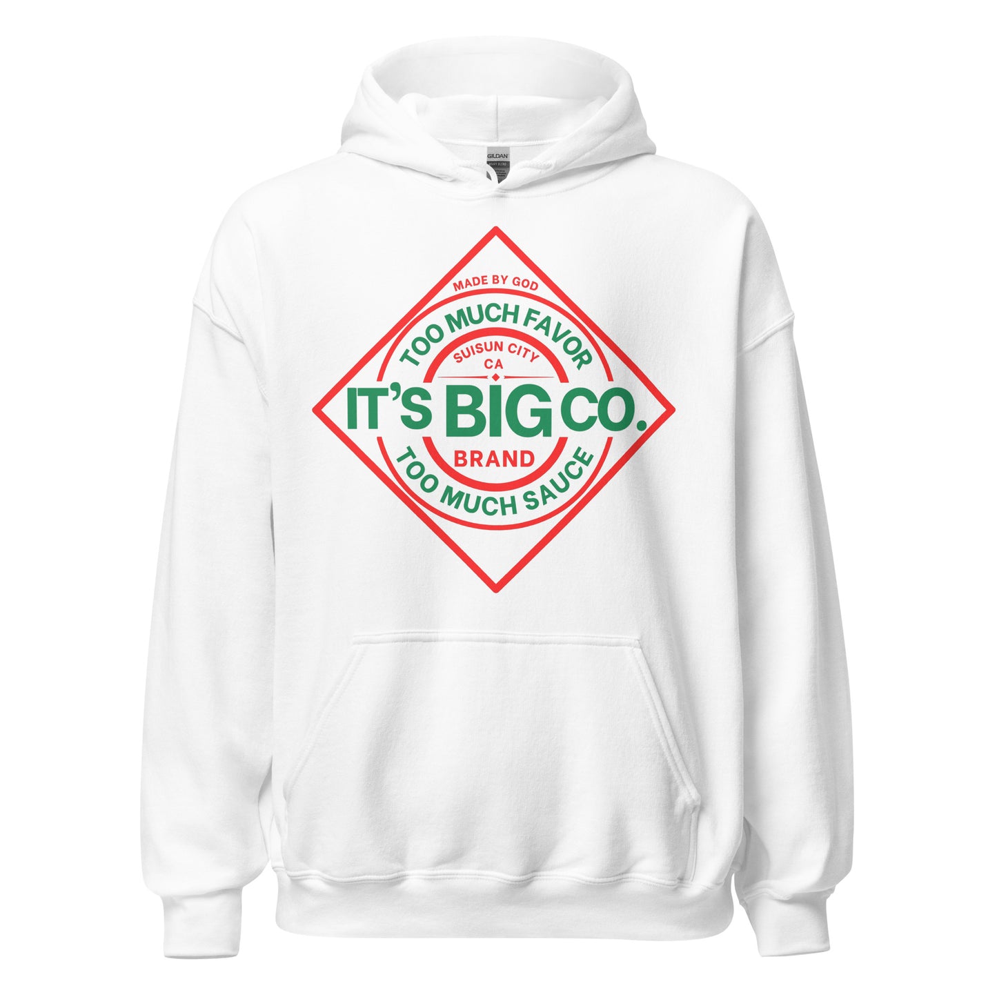 IT'S BIG CO (TOO MUCH SAUCE) HOODIES