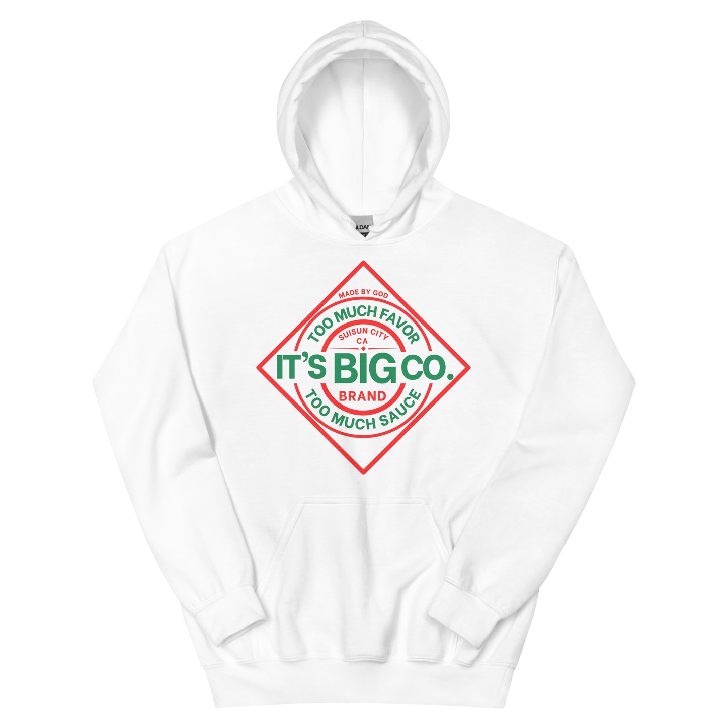 IT'S BIG CO (TOO MUCH SAUCE) HOODIES
